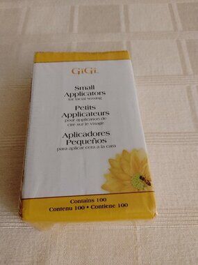GiGi Small Applicators For Waxing - Brand New Factory Wrapped